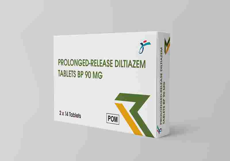 PROLONGED-RELEASE DILTIAZEM TABLETS BP 90 MG